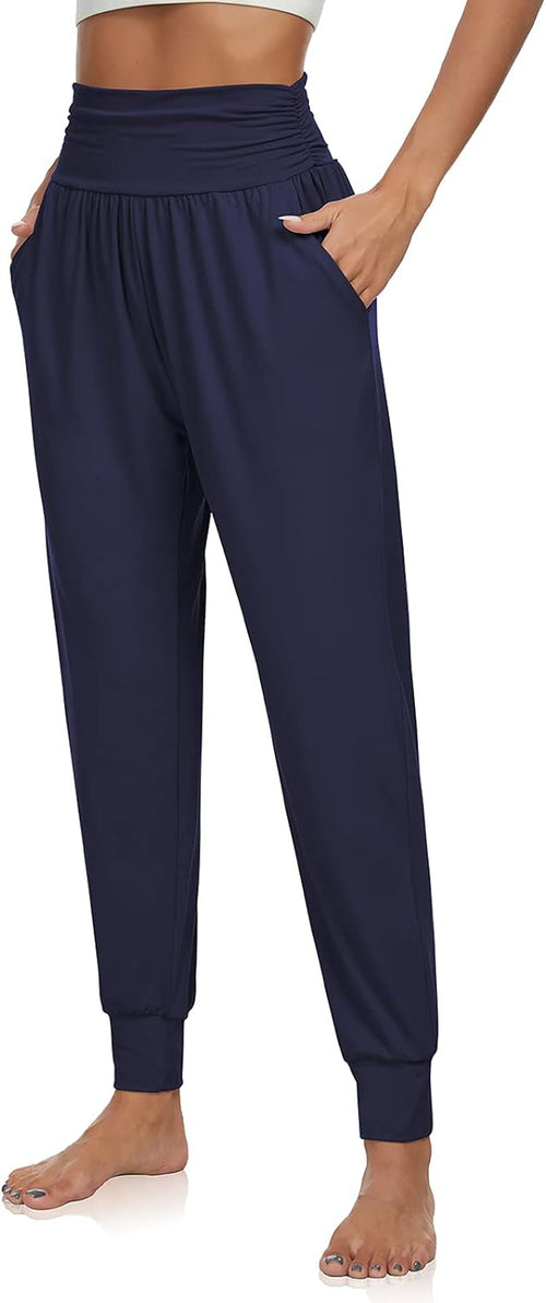 Women'S Cozy Yoga Joggers Pants Loose Workout Sweatpants Comfy Lounge Pants with Pockets